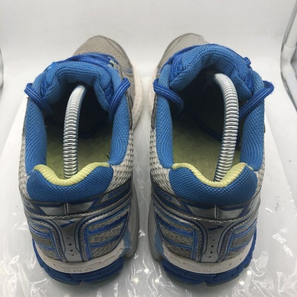 Brooks Adrenaline GTS 15 Womens Size 11 B Gray Blue Cushion Running Shoes - Picture 4 of 10